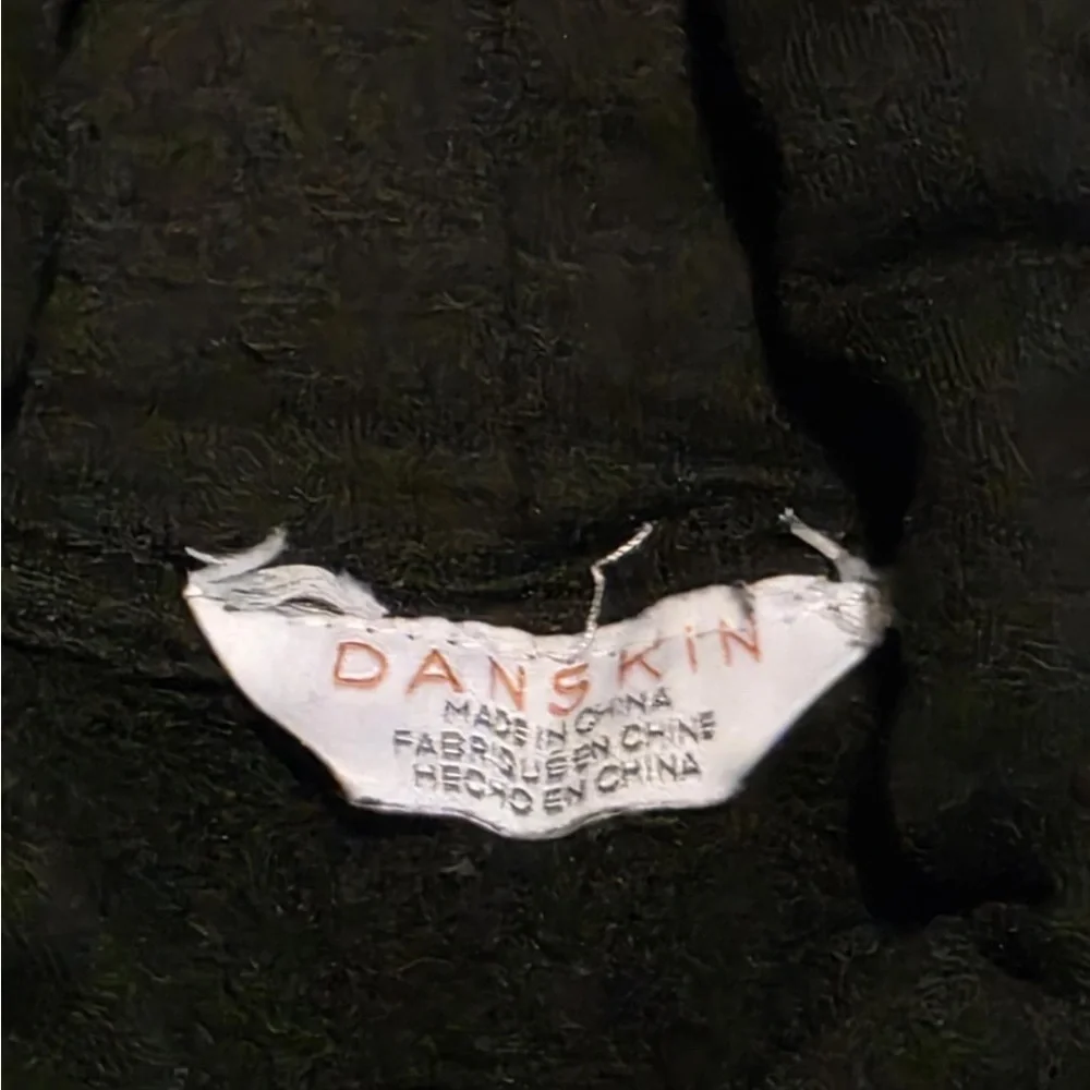 Danskin Women’s Size Large (12-14) Black Hooded Hoodie Pullover EUC - Picture 2 of 5